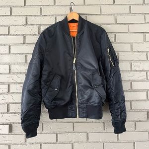 Alpha Industries MA-1 slim fit bomber jacket